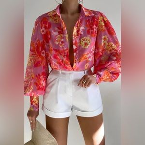 NWT Runaway The Label Fleetwood Blouse